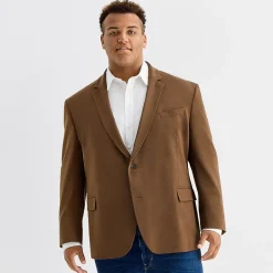 J. Ferrar 360 Stretch Mens Big and Tall Regular Fit Sport Coat