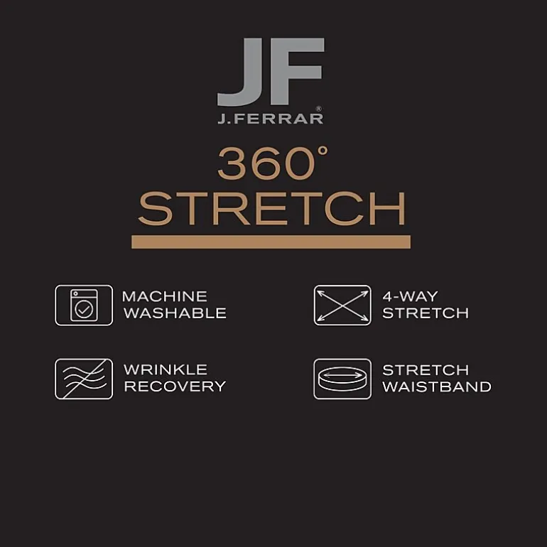 J. Ferrar 360 Stretch Mens Slim Fit Flat Front Suit Pant