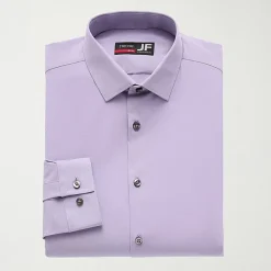 J. Ferrar 360 Stretch Performance Mens Slim Fit Stretch Fabric Long Sleeve Dress Shirt