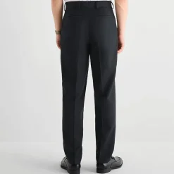 J. Ferrar Textured Mens Straight Fit Flat Front Pant