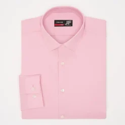 J. Ferrar Trutemp365 Chambray Mens Slim Fit Wrinkle Free Long Sleeve Dress Shirt