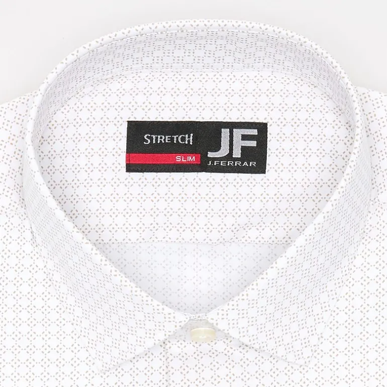 J. Ferrar Trutemp365 Mens Slim Fit Wrinkle Free Long Sleeve Dress Shirt