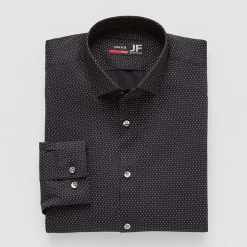 J. Ferrar Trutemp365 Mens Slim Fit Wrinkle Free Long Sleeve Dress Shirt