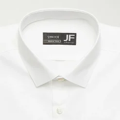 J. Ferrar Ultra Comfort Big and Tall Mens Regular Fit Easy Care Stretch Fabric Long Sleeve Dress Shirt