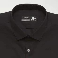 J. Ferrar Ultra Comfort Big & Tall Mens Regular Fit Stretch Fabric Wrinkle Free Long Sleeve Dress Shirt