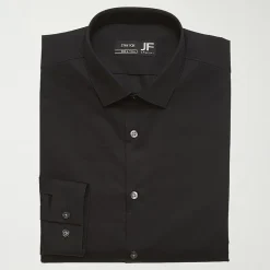 J. Ferrar Ultra Comfort Big & Tall Mens Regular Fit Stretch Fabric Wrinkle Free Long Sleeve Dress Shirt