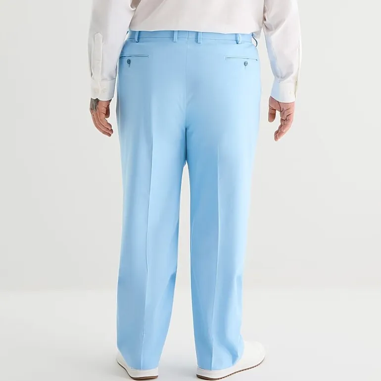 J. Ferrar Ultra Comfort Mens Big and Tall Stretch Fabric Regular Fit Flat Front Suit Pant