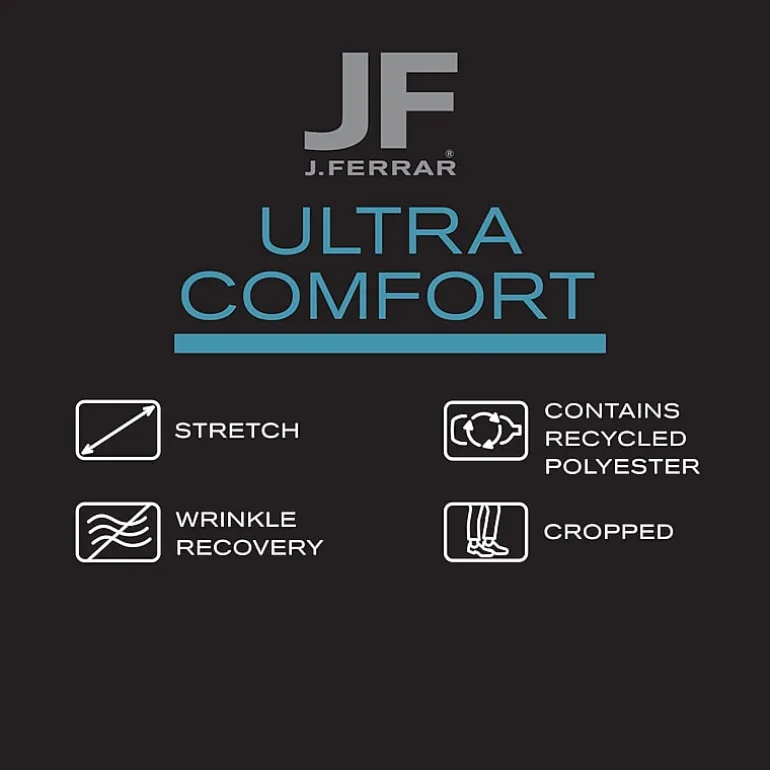 J. Ferrar Ultra Comfort Mens Big and Tall Stretch Fabric Regular Fit Flat Front Suit Pant