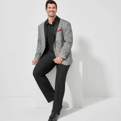 J. Ferrar Ultra Comfort Men's Big & Tall Classic Fit Suit Separates