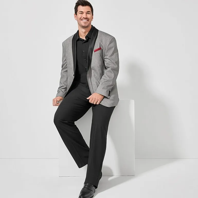 J. Ferrar Ultra Comfort Men's Big & Tall Classic Fit Suit Separates