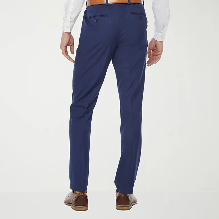 J. Ferrar Ultra Comfort Mens Big and Tall Regular Fit Flat Front Suit Pant