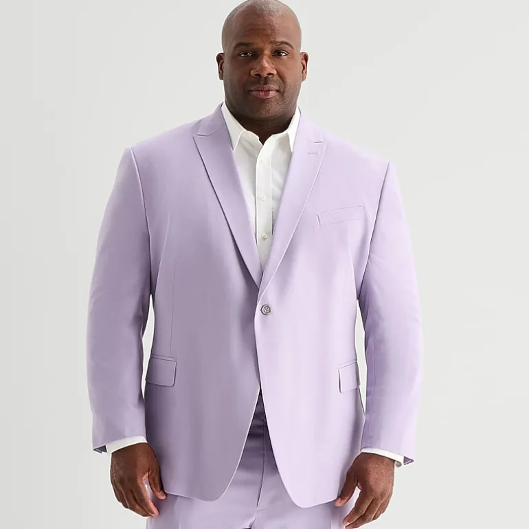 J. Ferrar Ultra Comfort Mens Big and Tall Suit Separates