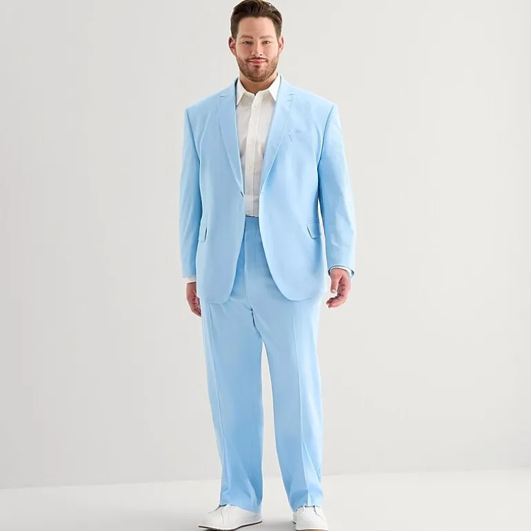 J. Ferrar Ultra Comfort Mens Big and Tall Suit Separates