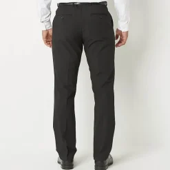 J. Ferrar Ultra Comfort Mens Big and Tall Stretch Fabric Regular Fit Flat Front Suit Pant