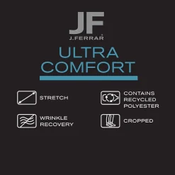 J. Ferrar Ultra Comfort Mens Big and Tall Stretch Fabric Regular Fit Flat Front Suit Pant