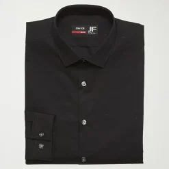 J. Ferrar Ultra Comfort Mens Regular Fit Stretch Fabric Wrinkle Free Long Sleeve Dress Shirt