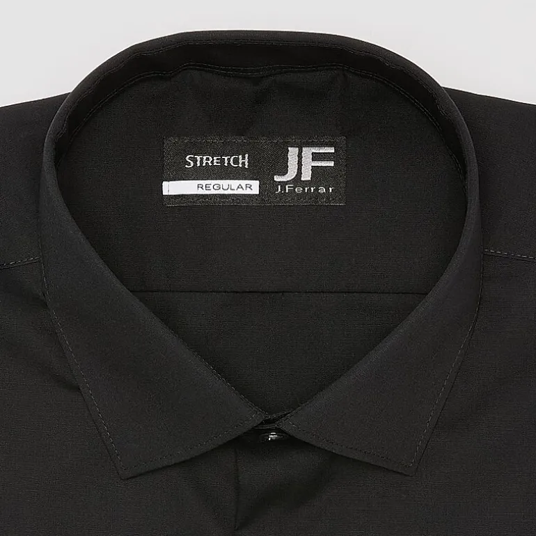 J. Ferrar Ultra Comfort Mens Regular Fit Stretch Fabric Wrinkle Free Long Sleeve Dress Shirt