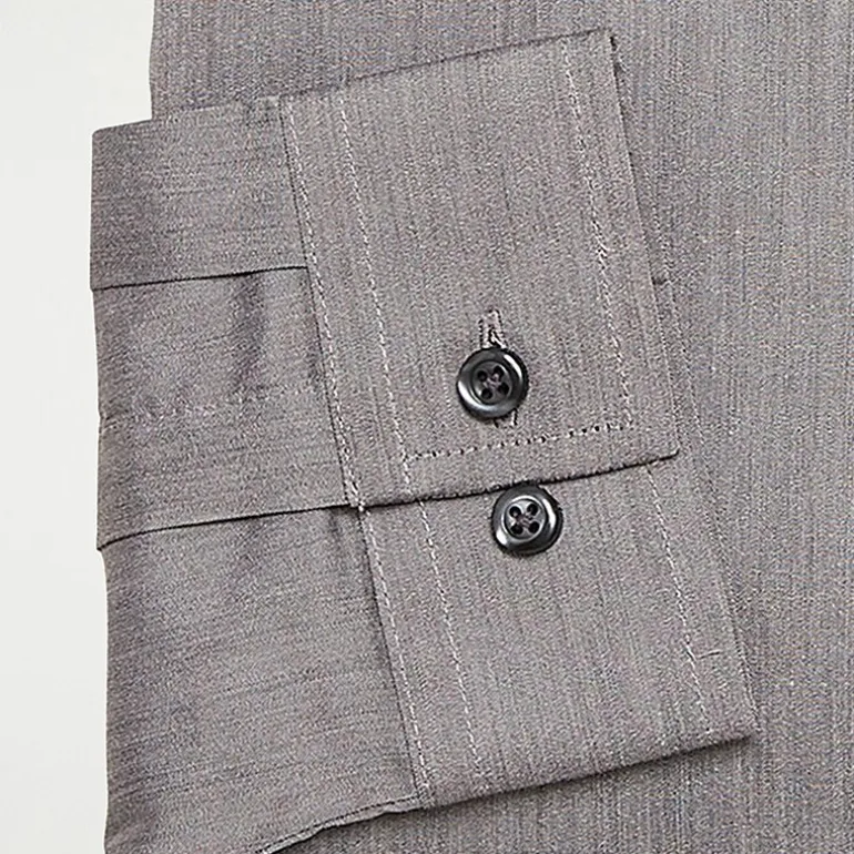 J. Ferrar Ultra Comfort Mens Regular Fit Stretch Fabric Wrinkle Free Long Sleeve Dress Shirt