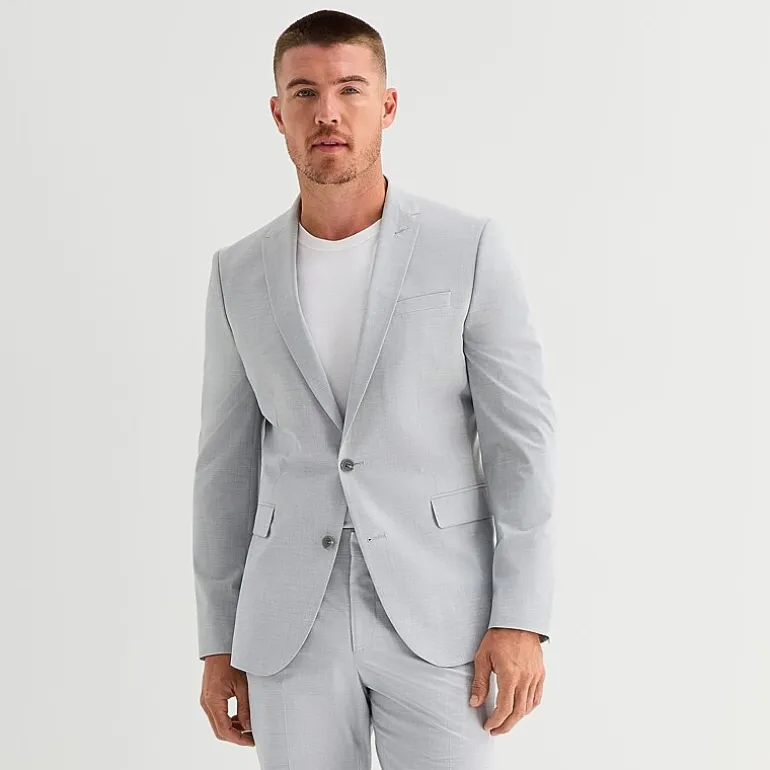 J. Ferrar Ultra Comfort Mens Slim Fit Suit Separates