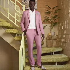 J. Ferrar Ultra Comfort Mens Slim Fit Suit Jacket