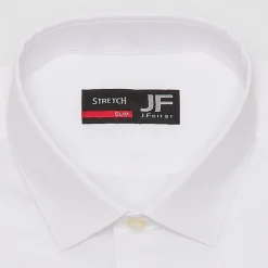 J. Ferrar Ultra Comfort Mens Slim Fit Stretch Fabric Wrinkle Free Long Sleeve Dress Shirt