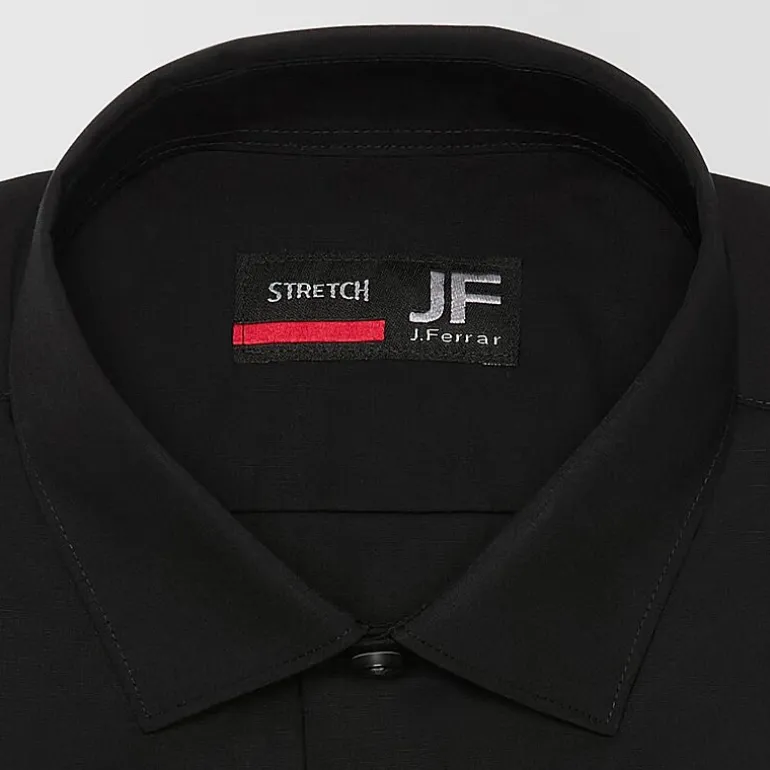 J. Ferrar Ultra Comfort Mens Slim Fit Stretch Fabric Wrinkle Free Long Sleeve Dress Shirt