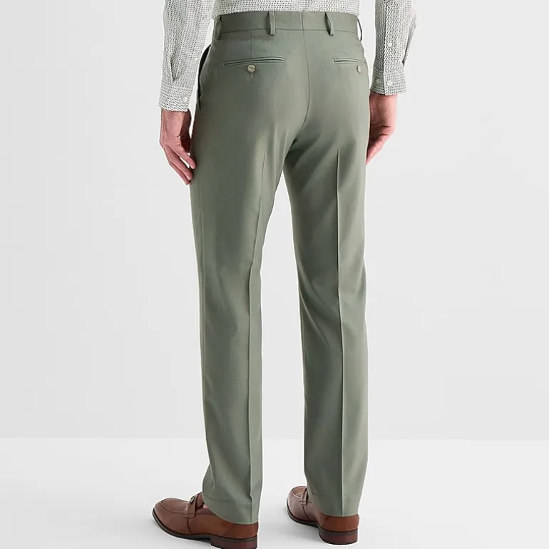 J. Ferrar Ultra Comfort Mens Stretch Fabric Slim Fit Flat Front Suit Pant