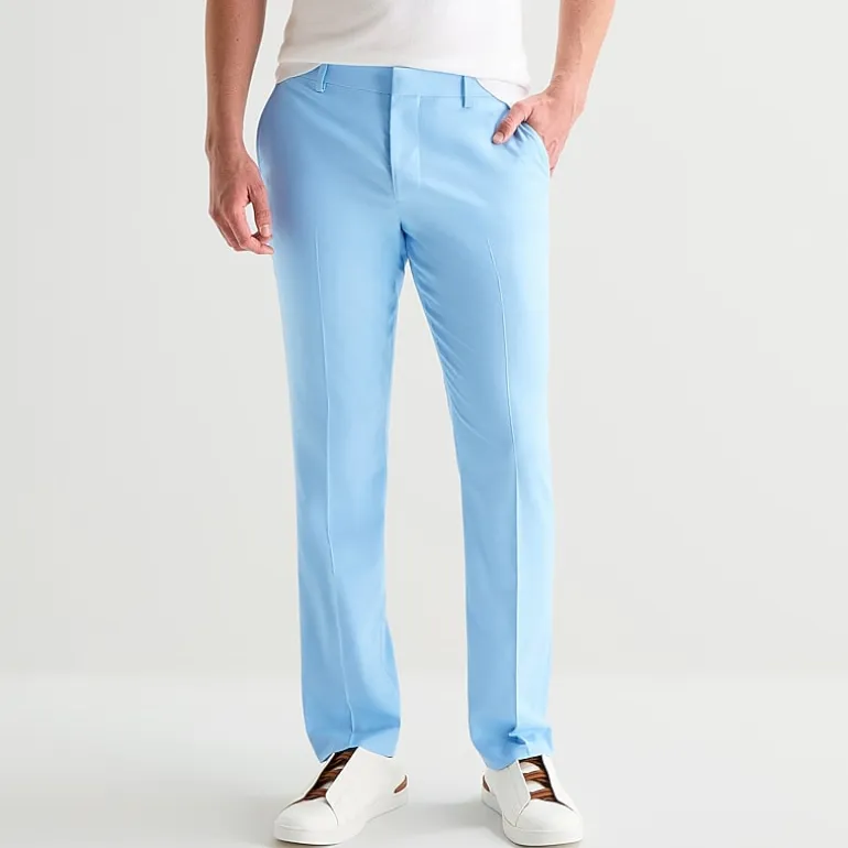 J. Ferrar Ultra Comfort Mens Stretch Fabric Slim Fit Flat Front Suit Pant