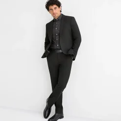 J. Ferrar Ultra Comfort Mens Stretch Fabric Slim Fit Suit Jacket