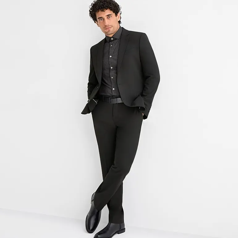 J. Ferrar Ultra Comfort Mens Stretch Fabric Slim Fit Suit Jacket