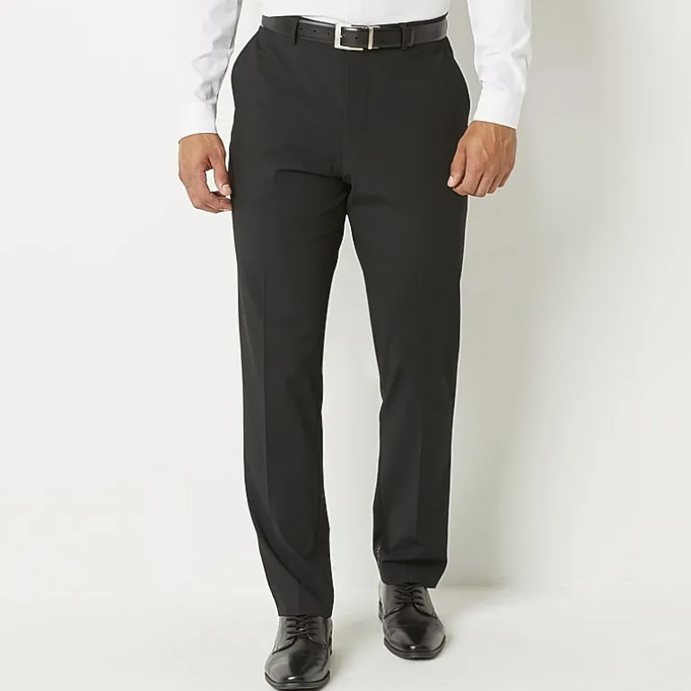 J. Ferrar Ultra Comfort Mens Stretch Fabric Classic Fit Flat Front Suit Pant