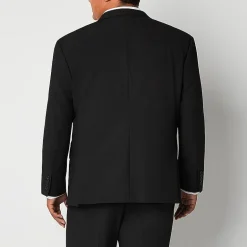 J. Ferrar Ultra Comfort Mens Stretch Fabric Regular Fit Big and Tall Suit Jacket