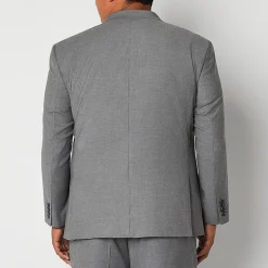 J. Ferrar Ultra Comfort Mens Stretch Fabric Regular Fit Big and Tall Suit Jacket