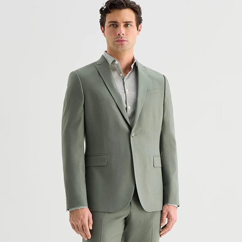 J. Ferrar Ultra Comfort Mens Stretch Fabric Slim Fit Suit Separates