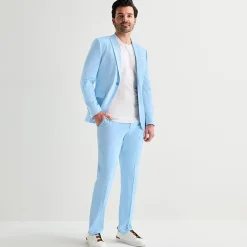 J. Ferrar Ultra Comfort Mens Stretch Fabric Slim Fit Suit Separates
