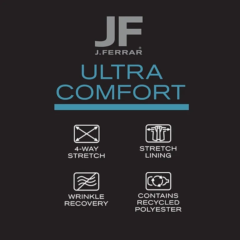 J. Ferrar Ultra Comfort Mens Stretch Fabric Slim Fit Suit Separates