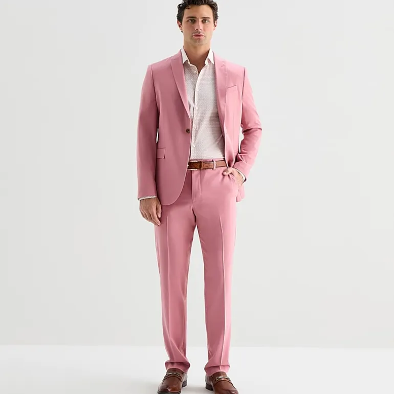 J. Ferrar Ultra Comfort Mens Stretch Fabric Slim Fit Suit Separates