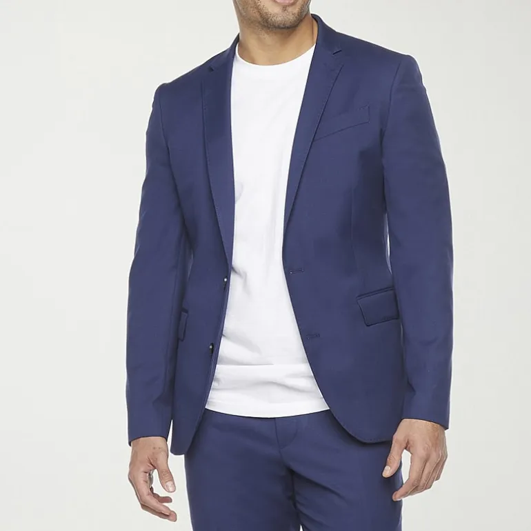 J. Ferrar Ultra Comfort Mens Super Slim Fit Suit Separates