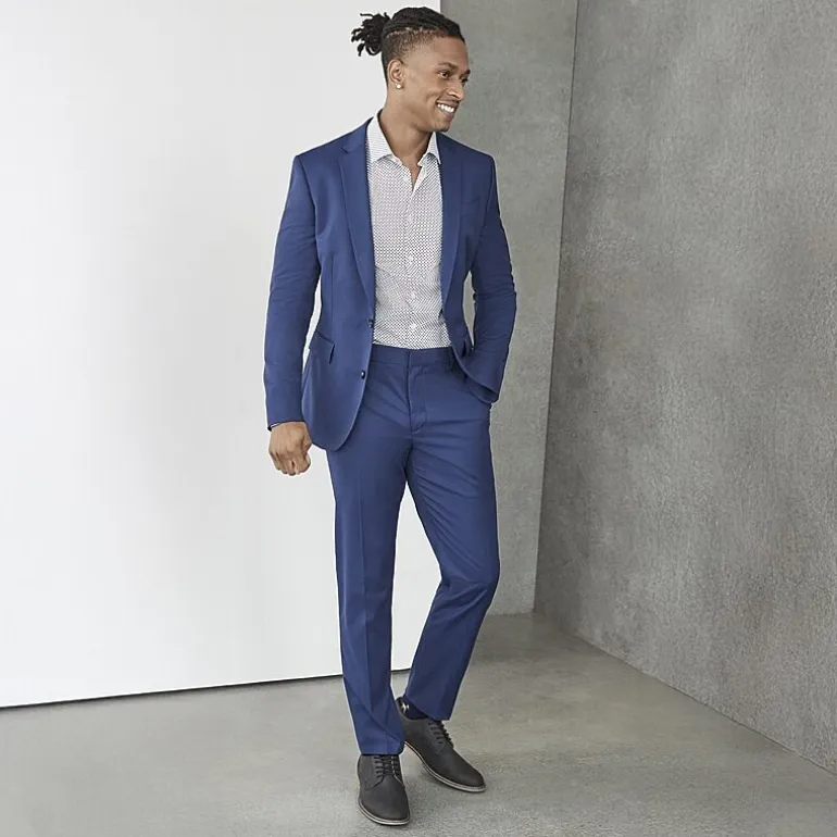 J. Ferrar Ultra Comfort Mens Super Slim Fit Suit Separates