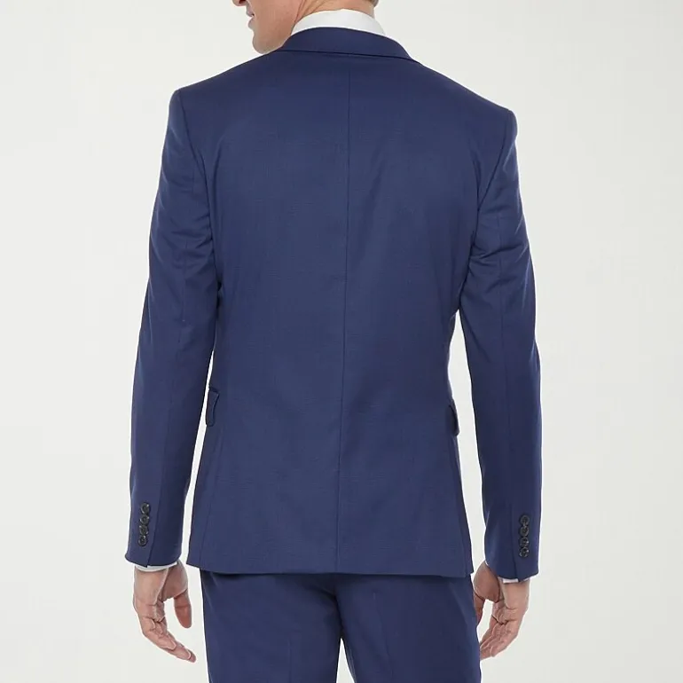J. Ferrar Ultra Comfort Mens Super Slim Fit Suit Separates