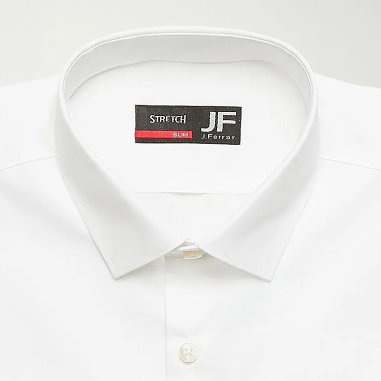 J. Ferrar Ultra Comfort Slim Mens Slim Fit Stretch Fabric Wrinkle Free Long Sleeve Dress Shirt