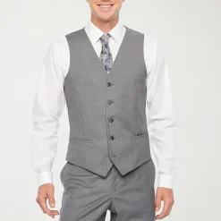 J. Ferrar Ultra Comfort Stretch Slim Fit Suit Vest