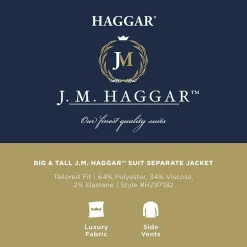 J.M. Haggar™ Tailored Fit Suit Separates-Big & Tall