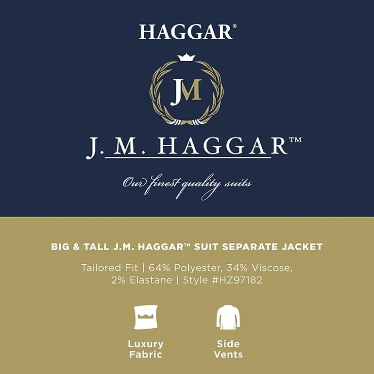 J.M. Haggar™ Tailored Fit Suit Separates-Big & Tall