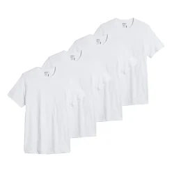 Jockey Classics Bonus Pack Mens 4 Pack Short Sleeve Crew Neck MOISTURE_WICKING T-Shirt