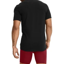 Jockey Cotton Stretch Mens 3 Pack Short Sleeve Crew Neck T-Shirt