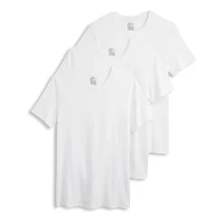 Jockey Mens 3 Pack Short Sleeve Crew Neck Moisture Wicking T-Shirt