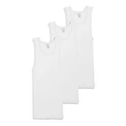 Jockey Mens Scoop Neck Sleeveless 3 Pack Big and Tall Tank