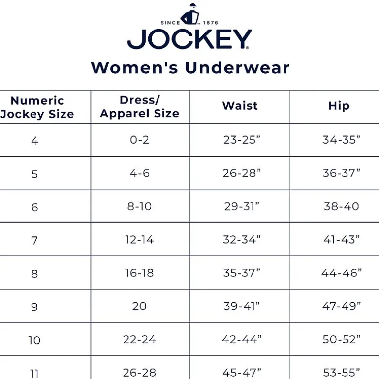 Jockey Plus Size Elance® French Cut - 3 Pack- 1485