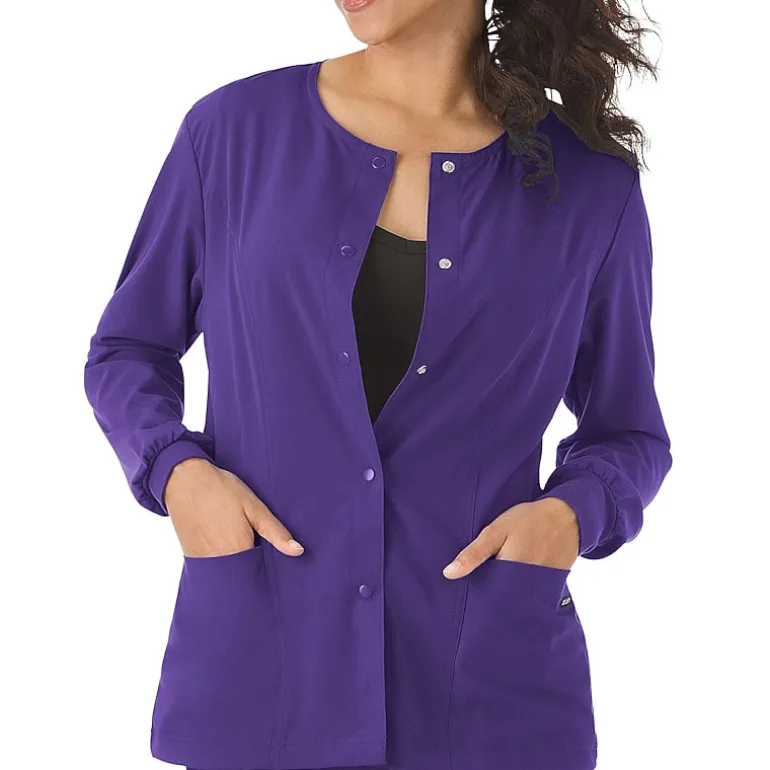 Jockey 2356 Snap Front Womens Scrub Jackets